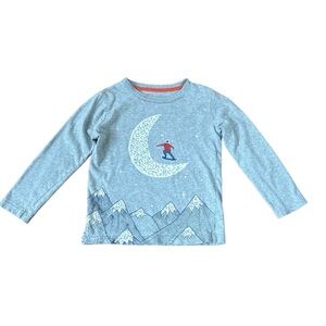 Mini Boden 4/5 Glow in the Dark Mountain Tee
